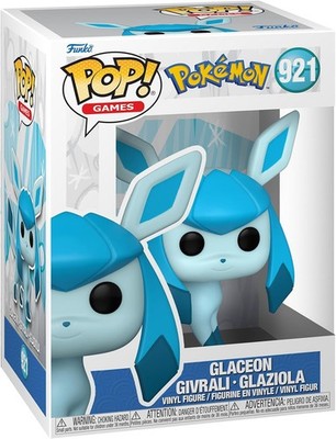 Funko Pop! Vinyl Pokemon Glaceon #921 - Collectible Toy