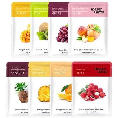 Korean Sheet Mask,Hydrating Face,Collagen Facial Sheet, Skin Care 8 Sheet
