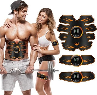 WUGEIN EMS Muscle Stimulator Abdominal Toning Belt 8 Modes Abs Waist Arm