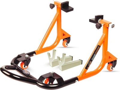Grand Pitstop GRoller Wheel Spinner Stand Medium Tyre Cleaning Chain Lube Tool