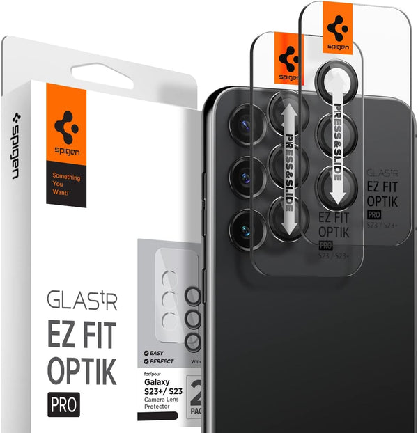 Spigen Glas.tR EZ Fit | Optik Pro Galaxy S23/S23+ Lens Protector, Lavender - NEW - Rebx.co.uk