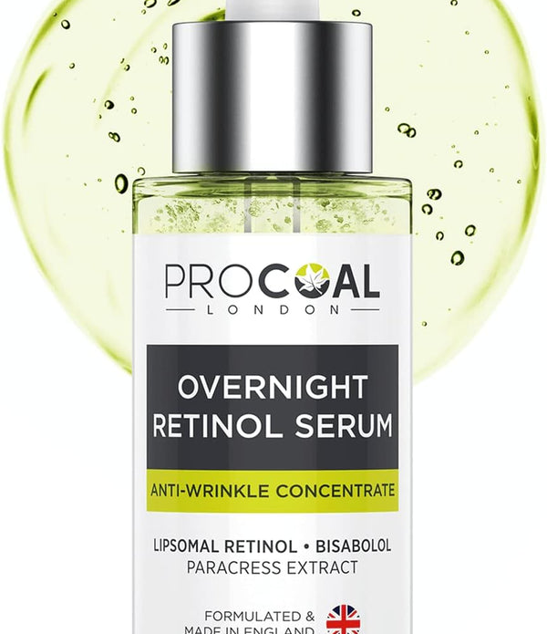 Procoal London Overnight Retinol Serum High Strength for Face 30ml - Rebx.co.uk