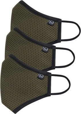 Marca Disati 7-Layer Reusable Outdoor Protection Face Mask - Pack Of 3