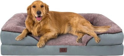 ODDPET Orthopedic Dog Bed Memory Foam Waterproof Non Slip Couch Bed for Pets