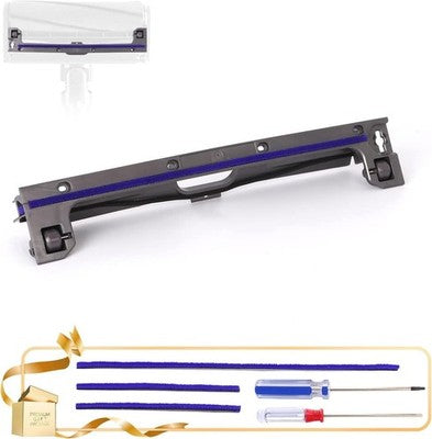 Soft Roller Head Base Plate for Dyson V6 V7 V8 V10 V11 w/ Wheels & Strips