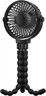 Octopus Baby Stroller Fan - 360? Rotation, Battery Powered, Portable