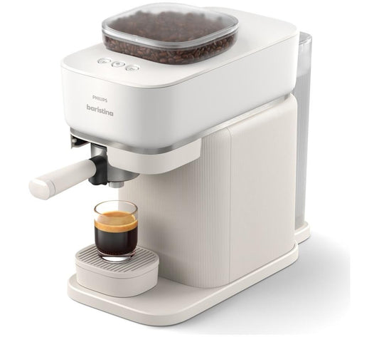 Philips Baristina BAR300/00 Bean to Cup Coffee Machine White Compact System
