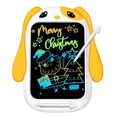 Lcd Writing Tablet For Kids 10 Inch, Doodle Board For Toddlers Toy Gifts, Yellow
