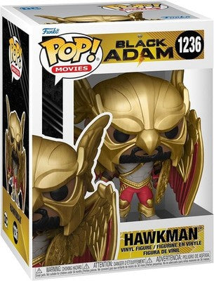 Funko Pop! Dc Black Adam Hawkman Vinyl Figure - Collectible Toy