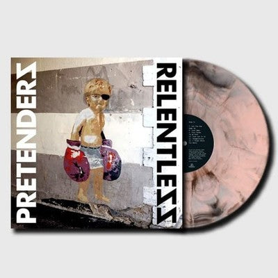 Pretenderz Relentless Exclusive Pink & Black Marble Vinyl LP Record