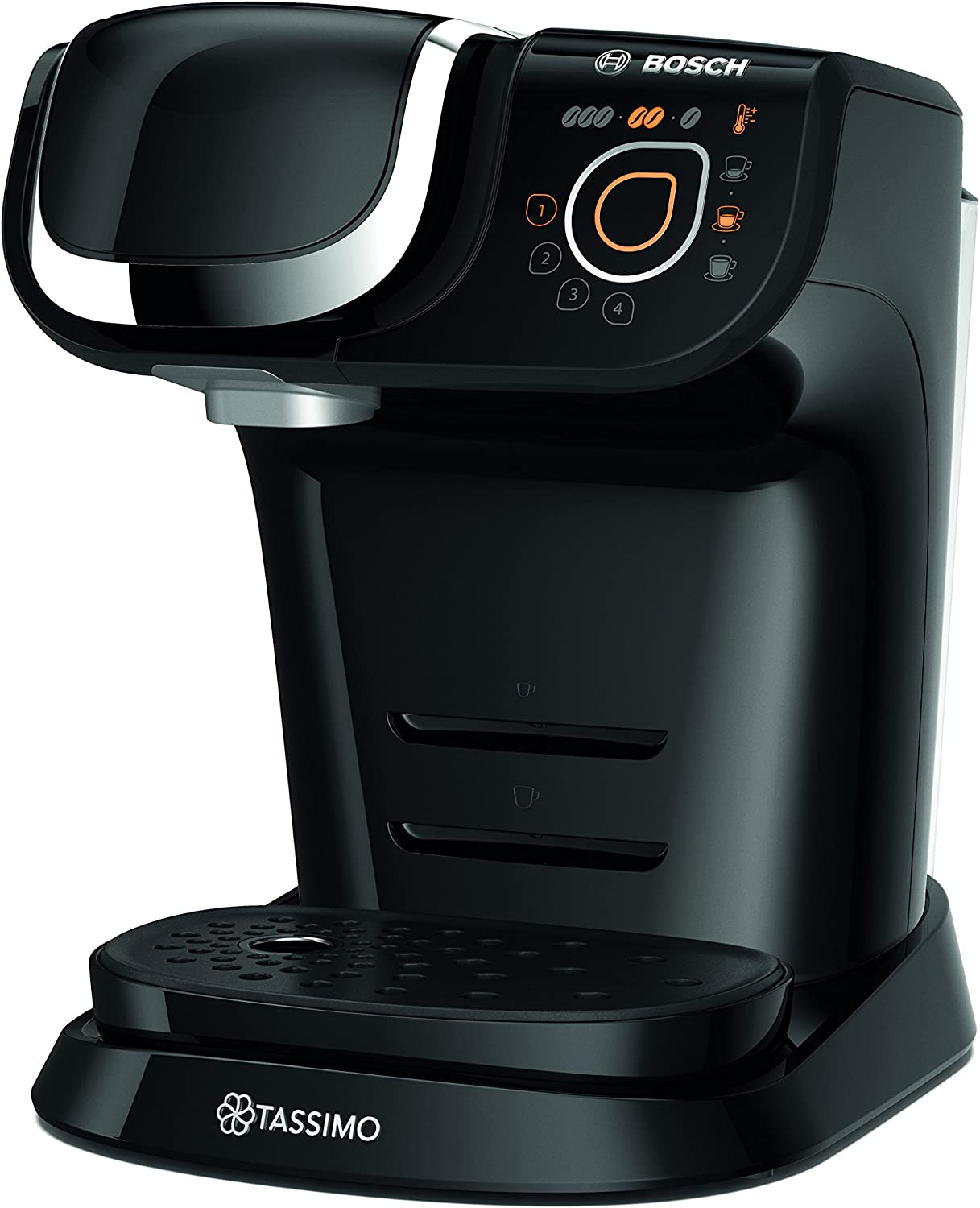 Bosch Tassimo My Way TAS6002GB Coffee Machine, 1500 W, Black - **SEE NOTES**