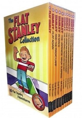 Flat Stanley Adventure Series 10 Books Collection Set Paperback Box Set