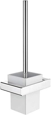 Ibergrif Plinto Square Toilet Brush Holder Wall Mounted Hygienic