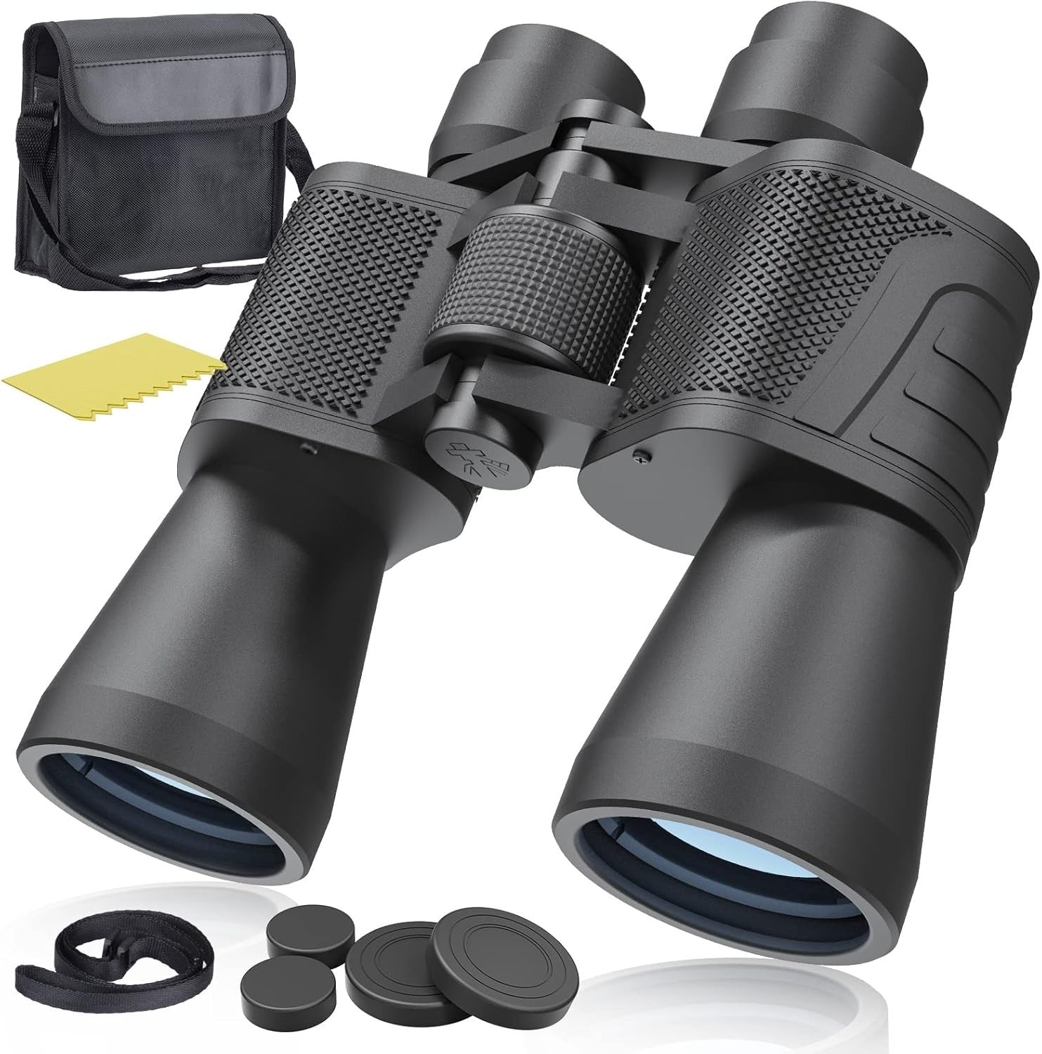 Selvim 20x50 HD Binoculars BAK4 FMC Waterproof Night Vision for Adults