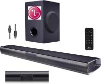 LG SQC1 2.1ch Soundbar with Wireless Subwoofer, Black