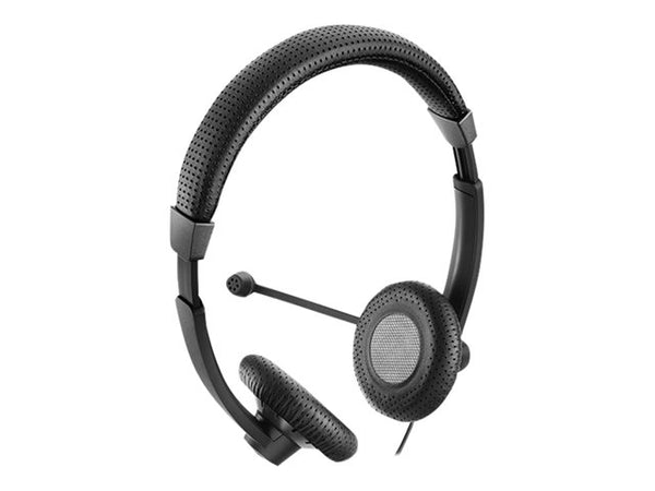 Sennheiser Binaural USB CTRL SC 70 Black Bandeau Headband Headphones – Black - Rebx.co.uk