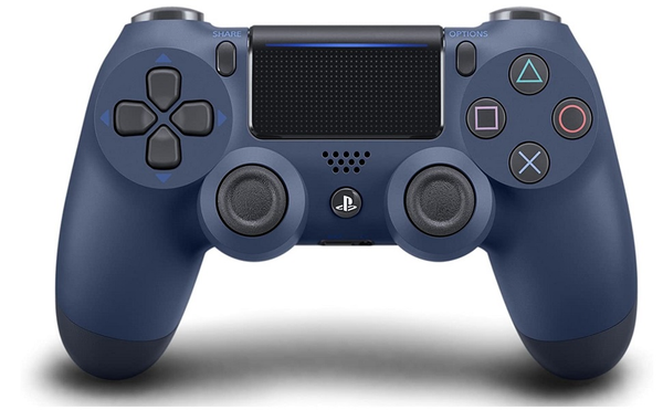 Sony PlayStation 4 500GB Console - Black with Blue Controller