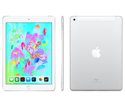 Apple iPad 9.7" 6th Gen (2018) 32GB A1893 iPadOS Tablet - Silver - view 1