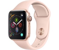 Apple Watch Series 4 (GPS, 40mm) Gold Aluminium Case + Pink Sport Band