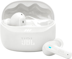 JBL Tune Beam 2 Wireless Bluetooth Noise-Cancelling Earbuds - White