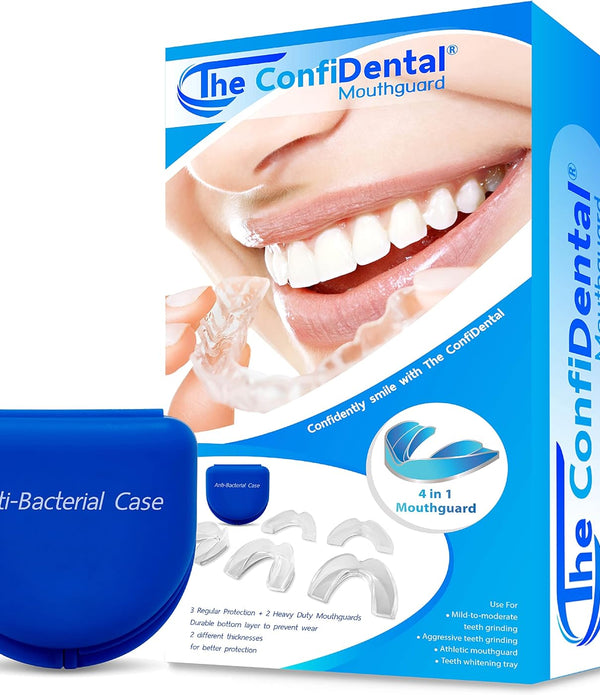 The Confidental - Pack Of 5 Moldable Mouth Guard For Teeth Grinding Clenching