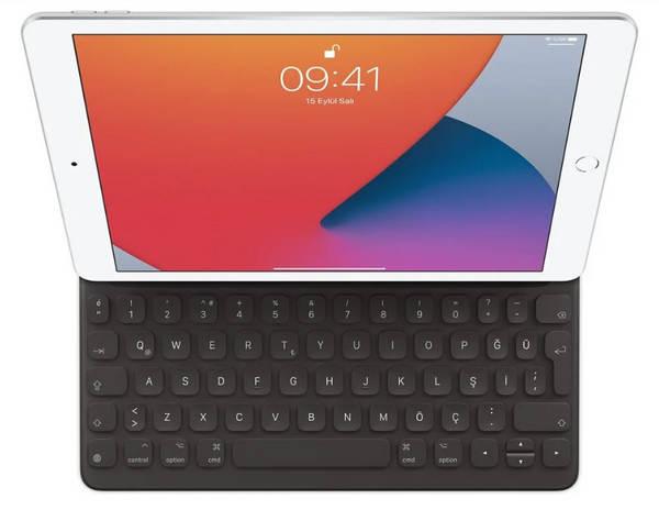 Apple Smart Keyboard for 10.5 inch iPad Pro, iPad, iPad Air 3rd Gen - TURKISH Q - Rebx.co.uk