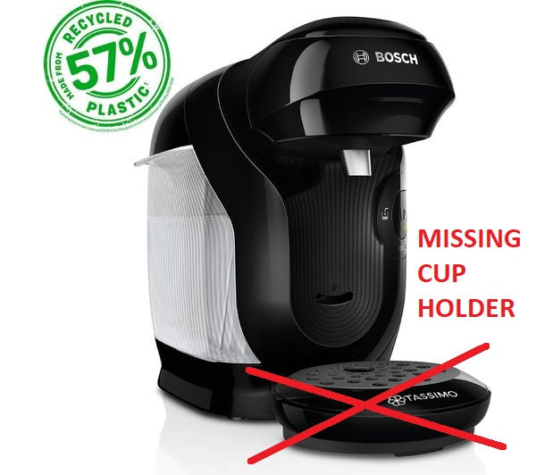 Tassimo by Bosch Style Friendly TAS112EGB Coffee Machine - Black