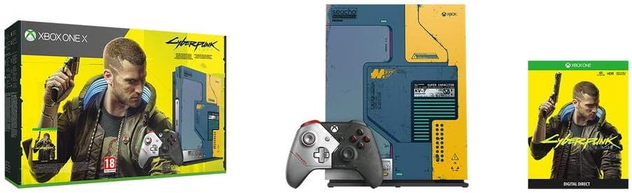 Microsoft Xbox One X 1 to Cyberpunk 2017 Limited Edition 