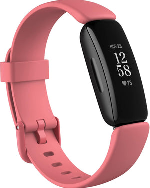Fitbit Inspire 2 Health & Fitness Tracker Heart Rate Monitor, Desert Rose