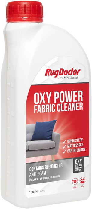 Rug Doctor Oxy Power Fabric Cleaner with Anti Foam, 1 Litre - Rebx.co.uk