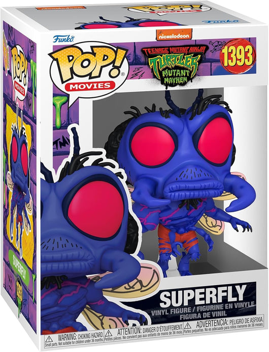 POP! Movies: Teenage Mutant Ninja Turtles - Superfly, 1393 - NEW DAMAGED BOX - Rebx.co.uk