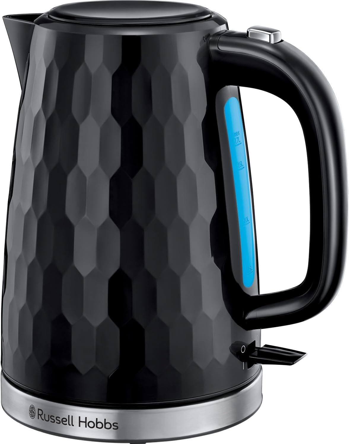 Russell Hobbs Honeycomb Black Plastic Kettle 26051
