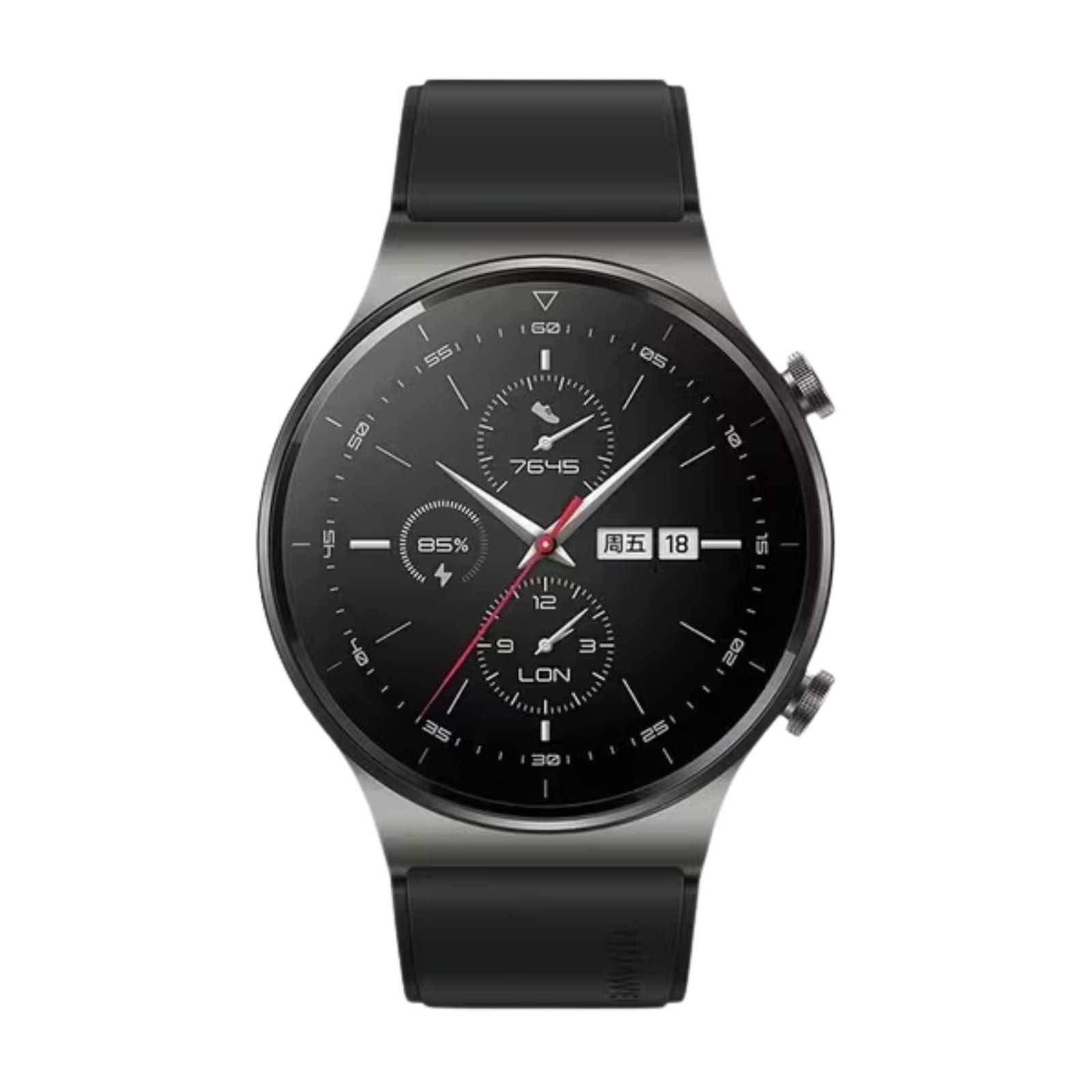 Huawei Watch GT 2 Pro (GPS, 46mm) Night Black Case + Black Strap