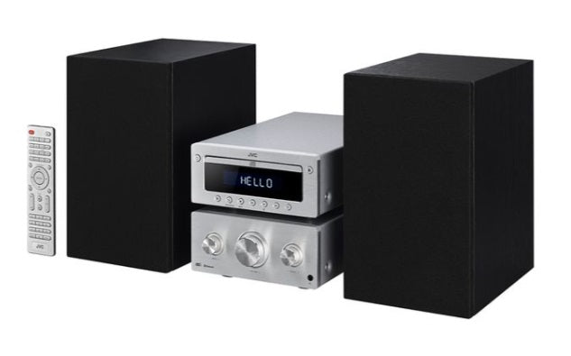 JVC UX-D752 Wireless Traditional Hi-Fi System - Silver & Black