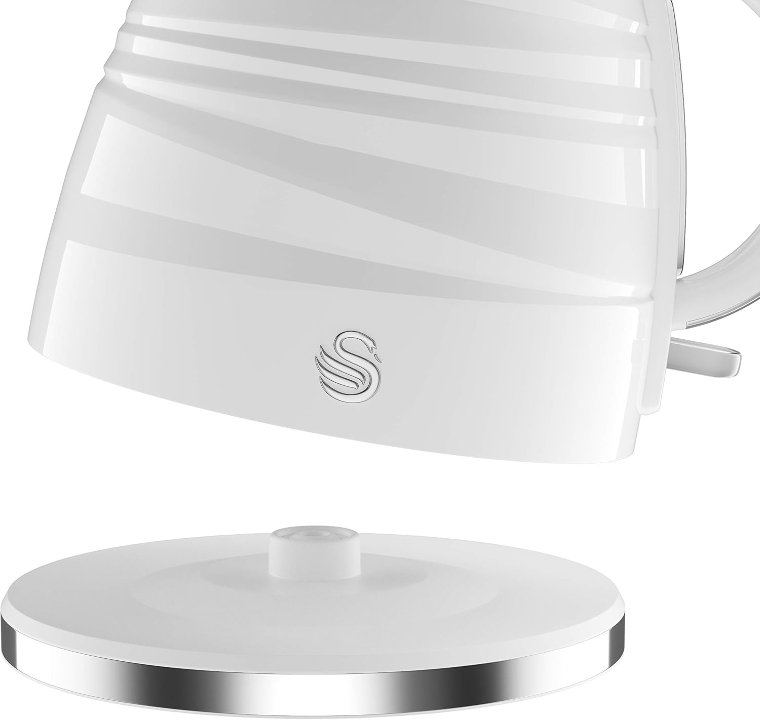 Swan SK31050WN, Symphony 1.7 Litre Jug Kettle with Rapid Boil, 3000 Watts,