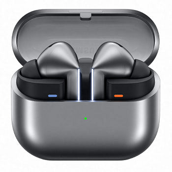 SAMSUNG Galaxy Buds3 Pro Wireless Bluetooth Noise-Cancelling Earbuds - Silver