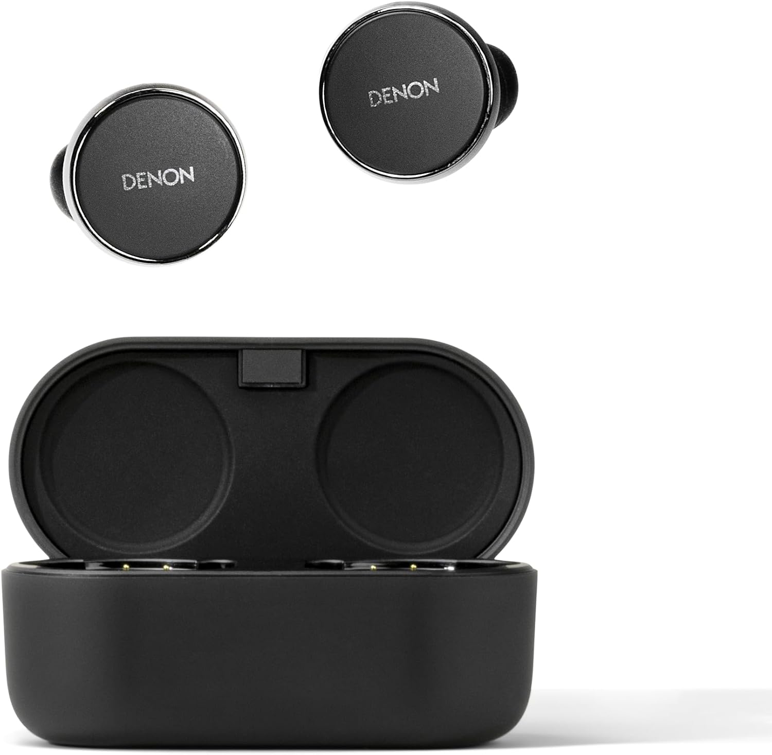Denon PerL Pro True In-Ear Wireless Earbuds, Noise Cancelling Earphones - Black