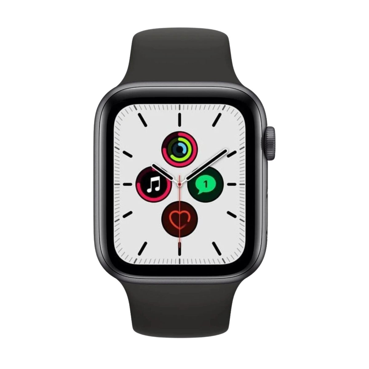 Apple Watch SE 1st Gen (GPS, 44mm) Space Grey Case + Midnight Sport Band