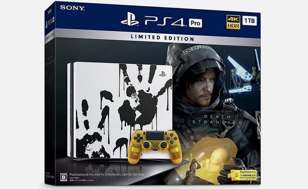 PS4 PlayStation 4 Pro Death Stranding Limited Edition 1TB "NO GAMES - COMES BLACK CONTROLLER" - Rebx.co.uk