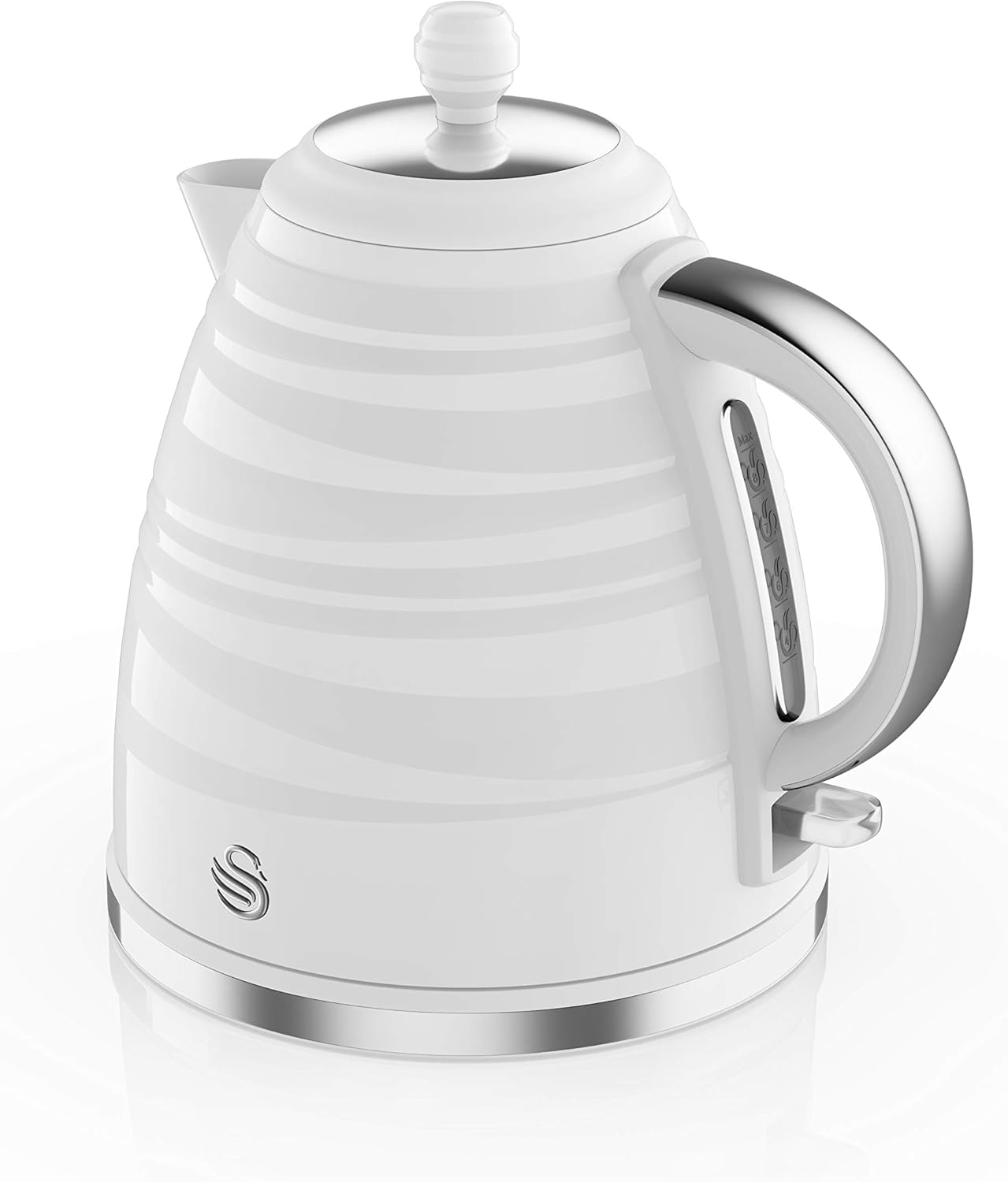 Swan SK31050WN, Symphony 1.7 Litre Jug Kettle with Rapid Boil, 3000 Watts,