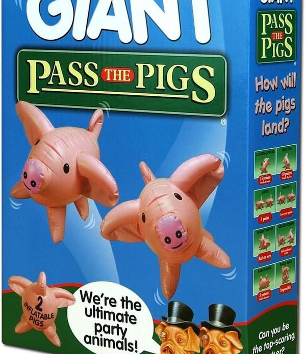 Giant Pass the Pigs Inflatable Dice Game - NEW BOXED - Rebx.co.uk