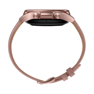 Samsung Galaxy Watch3 (Cellular, 41mm) Mystic Bronze Steel Case + Pink Strap