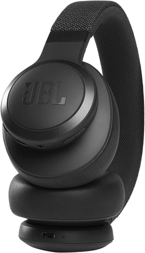 Live 660NC Wireless Bluetooth Noise-Cancelling Headphones - Black
