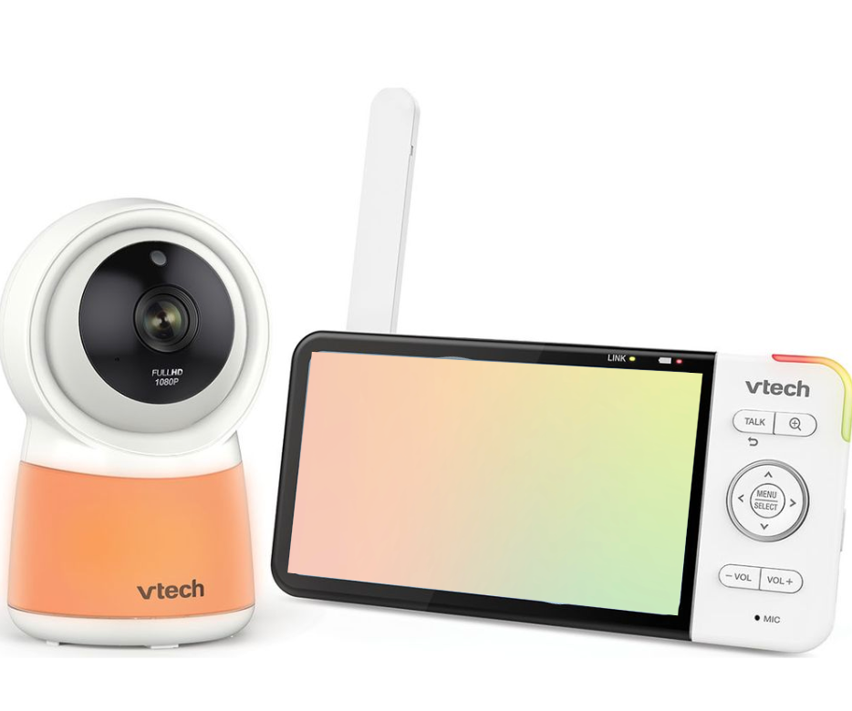 VTECH Smart Video Baby Monitor - White, RM5754HD, Full HD, Plastic, 2.4 GHz WiFi - USED, EXCELLENT **MAINS ONLY**