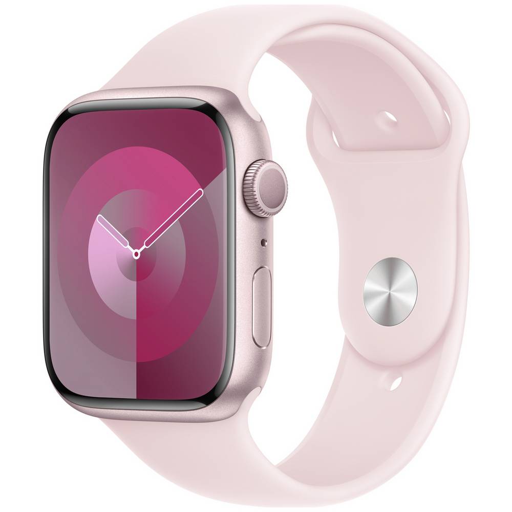 Apple Watch Series 9 (GPS), A2980, Aluminium, 45mm, Pink, No Strap