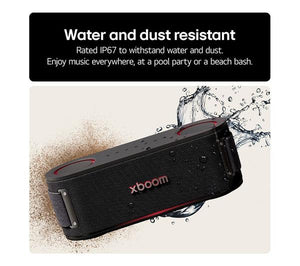 LG xboom Bounce Portable Bluetooth Speaker - Black