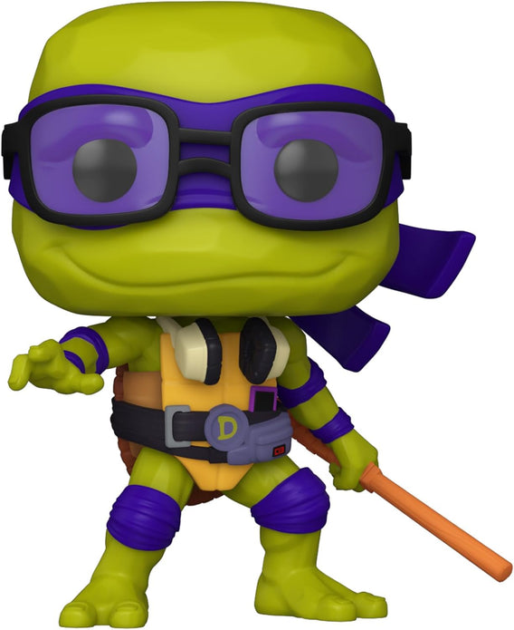 Funko Pop! Movies: Teenage Mutant Ninja Turtles - Donatello - Collectable Figure - Rebx.co.uk