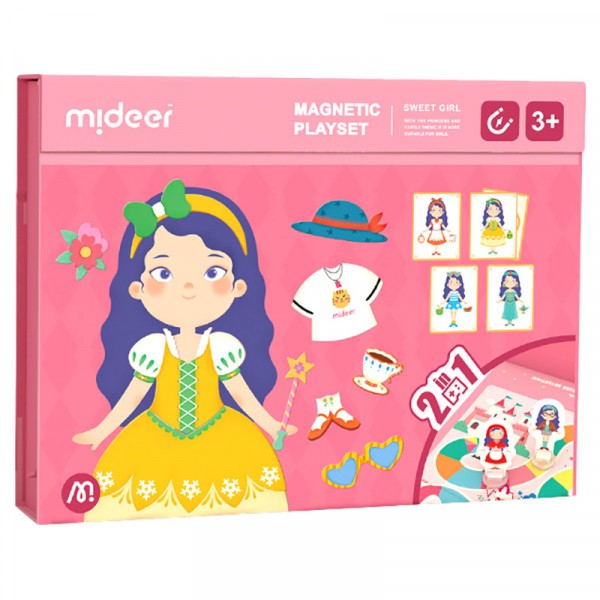 Sweet Girl Magnetic Playset Board Game - Perfect Gift - NEW - Rebx.co.uk