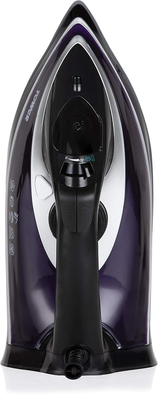 Tower T22013PR CeraGlide Ultra-Speed Steam Iron with Variable Steam Function