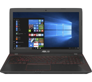 ASUS ROG FX553 15.6" Laptop, i5-7300HQ, GTX 1050, 8GB RAM, 1TB+120GB, Black